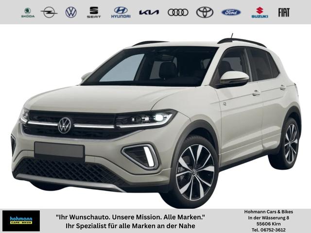 Volkswagen T-Cross - R-Line 115PS DSG AHK+IQ.Light+Keyless+Alu18+Kamera+Climatronic+Sitzheizung