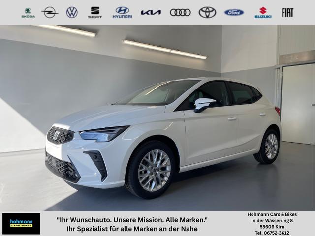 Seat Ibiza - Style 80PS Voll-LED+Kessy+PDC+Alarm+Sitzheizung+Kamera+App-Connect