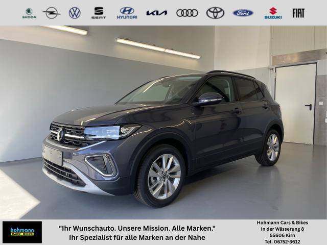 Volkswagen T-Cross - LIFE 115PS DSG AHK+IQ.Light+ACC+Parklenk+Kamera+Sitzheizung+Alu17+Keyless