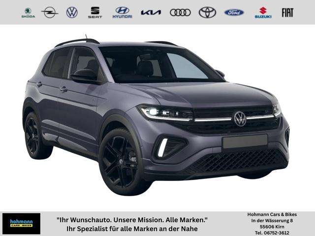 Volkswagen T-Cross - R-Line 115PS DSG Navi+IQ.Light+AHK+Black+Cam+Keyless+Side+Climatronic+GV5