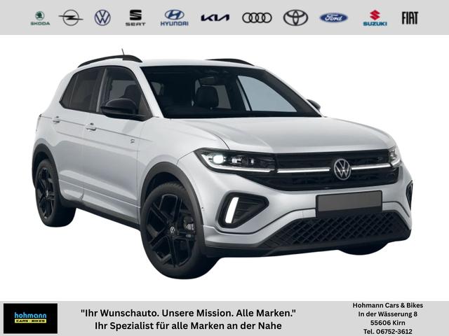 Volkswagen T-Cross - R-Line 115PS DSG Navi+IQ.Light+AHK+Black+Cam+Keyless+Side+Climatronic+GV5