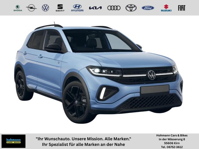 Volkswagen T-Cross - R-Line 115PS DSG Navi+IQ.Light+AHK+Black+Cam+Keyless+Side+Climatronic+Parklenk