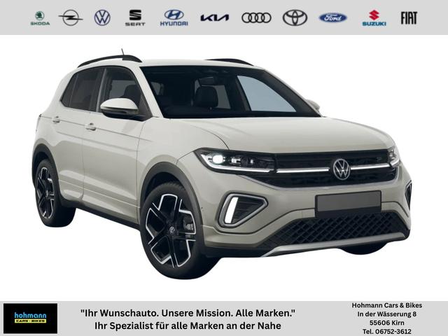 Volkswagen T-Cross - R-Line 115PS DSG AHK+IQ.Light+Kessy+Kamera+Parklenkassistent+Sitzheizung