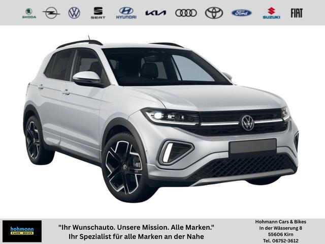 Volkswagen T-Cross - R-Line 115PS DSG AHK+IQ.Light+Kessy+Kamera+Parklenkassistent+Sitzheizung