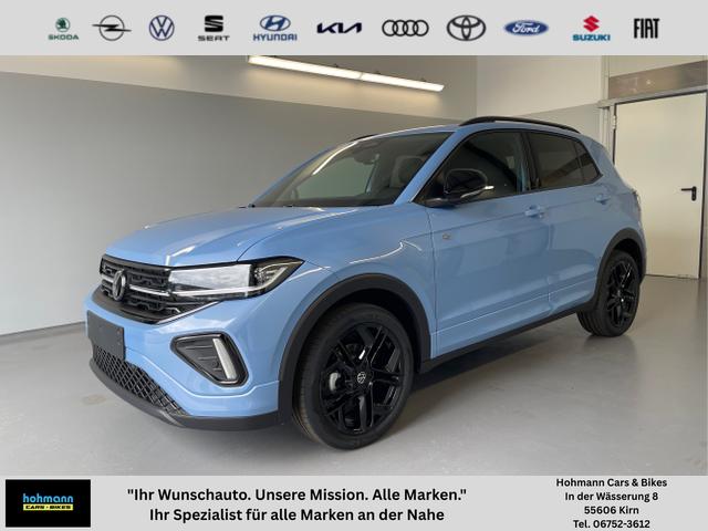Volkswagen T-Cross - R-Line 150PS DSG Navi+IQ.Light+AHK+Black+Cam+Keyless+Side+Climatronic