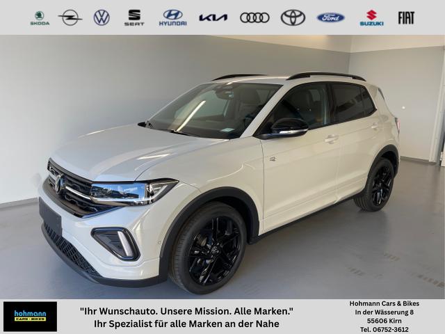 Volkswagen T-Cross - R-Line 115PS DSG Navi+IQ.Light+AHK+Black+Cam+Keyless+Side+Climatronic+Parklenk