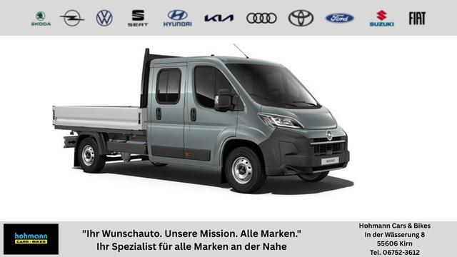 Opel Movano - Pritschenwagen Doppelkabine L3 3.5t verstärkt 2.2 BlueHDi 140 6-