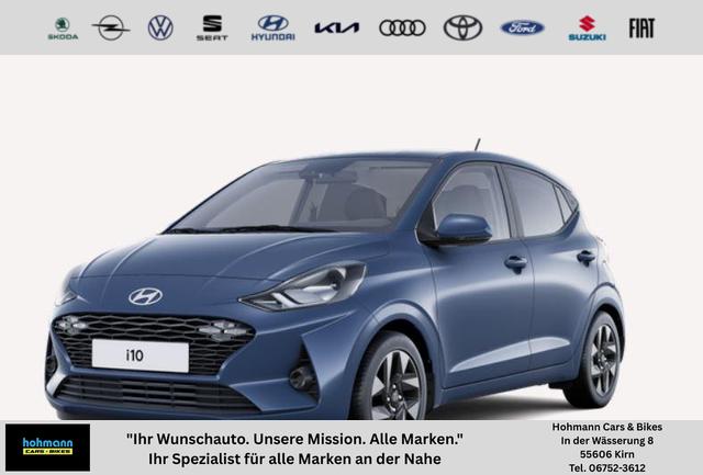 Hyundai i10 - GO Plus 1.2 GDI Automatik / Sitz + Lenkradheizung Navi Klimaautomatik Alu 15''