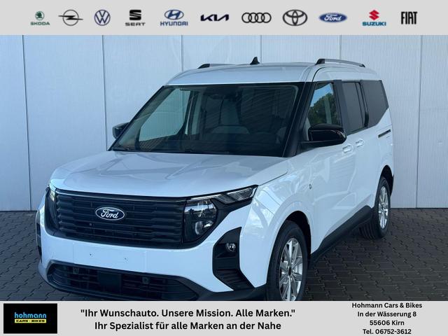 Ford Tourneo Courier - 1.0 Ecoboost 125 PS Titanium Automatik / 5-Jahre Garantie Navi Sitz & Lenkr.Heiz ACC PDC V.&H. Kamera ALU16
