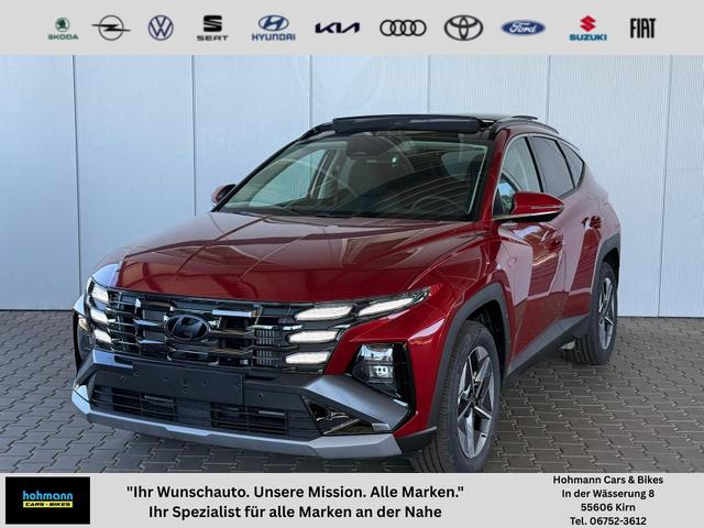 Hyundai TUCSON - E-Motion 1.6 T-GDI 2WD / Panoramadach Sitz + Lenkradheizung LED Navi PDC V&H Kamera Alu 18"