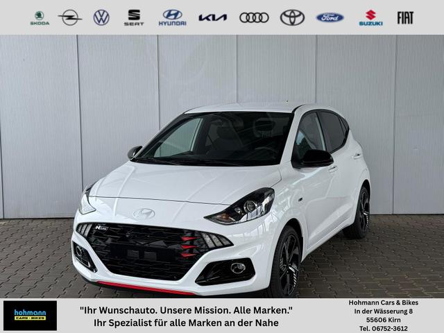 Hyundai i10 - N-Line 1.0 T-GDI 5-Sitzer / Navi Sitz + Lenkradheizung Klimaautomatik Einparkhilfe H Kamera