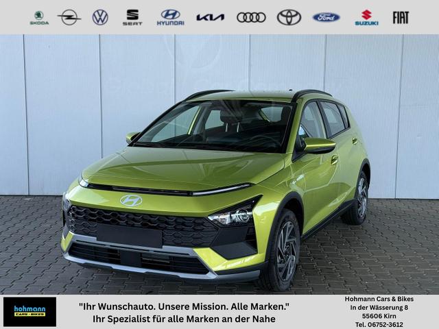 Hyundai BAYON - 1,2 MPI Wave 5MT + Sitz & Lenkr. Heiz / Navi PDC m.Kamera Tempom./ALU 16