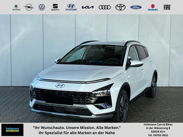 Hyundai BAYON - Premium 1.2 MPI / Navi Sitz + Lenkradheizung R&uuml;ckfahrkamera Tempomat Klimaautomatik Alu 16"