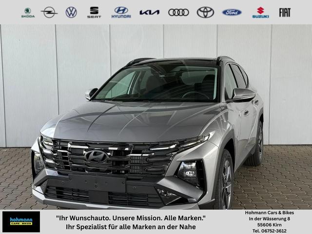 Hyundai TUCSON - E-Motion 1.6 T-GDI 2WD 48V DCT / Panoramadach ACC Sitz + Lenkradheizung LED Navi PDC V&H Kamera Alu 18"