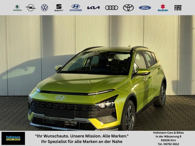 Hyundai BAYON - Wave 1.0 T-GDI / Sitz & Lenkradheizung Navi R&uuml;ckfahrkamera Tempomat Alu 16"