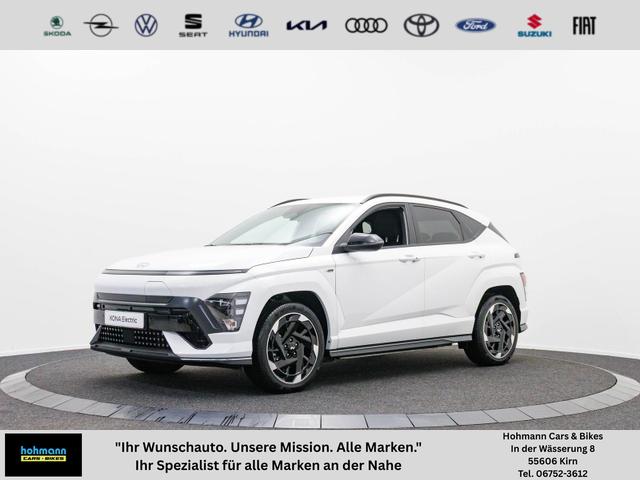 Hyundai KONA Elektro - N-Line 64,8 kWh / Bose ACC PDC V&H + Kamera Keyless Sitz Lenkradheiz. LED Alu 19"