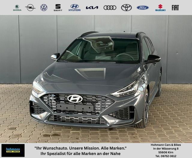 Hyundai i30 Kombi - N-Line 1.5 T-GDI 48V / Navi PDC V&H + Kamera Sitz Lenkradheizung LED Alu 18"