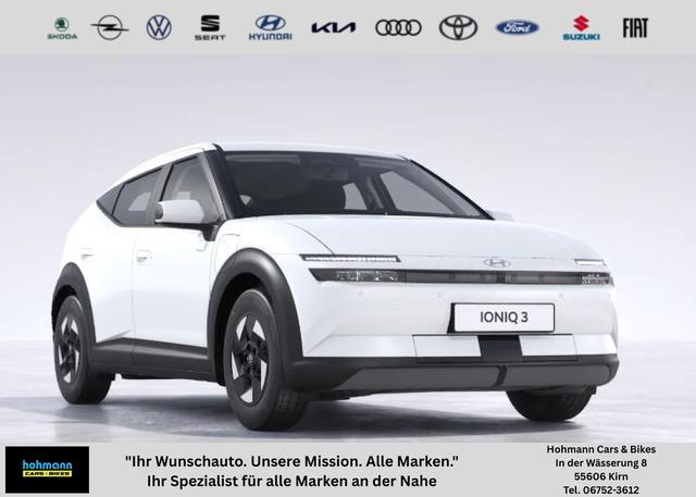 Hyundai IONIQ 3 - Comfort Plus 61 kWh 135 PS - Climate Pack / ACC PDC V.&h./ Kamera Keyless LED Privacy Sitz & Lenkr.Heiz./ W&auml;rmepumpe