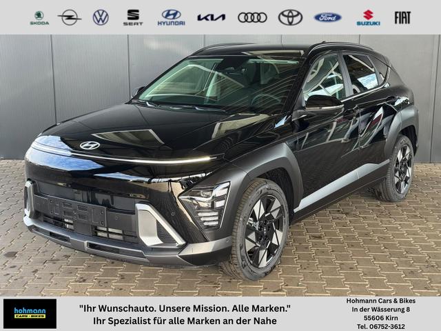 Hyundai KONA - Comfort Plus 1.6 T-GDI 2WD 7-DCT / 360 Grad PDC vorne + hinten ACC Sitz Lenkradheizung LED Alu 18''