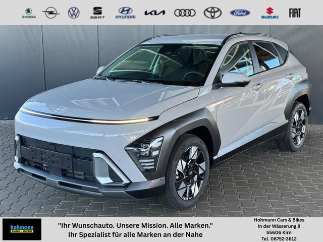 Hyundai KONA - Comfort Plus 1.6 T-GDI 2WD 7-DCT / 360 Grad PDC vorne + hinten ACC Sitz Lenkradheizung LED Alu 18''