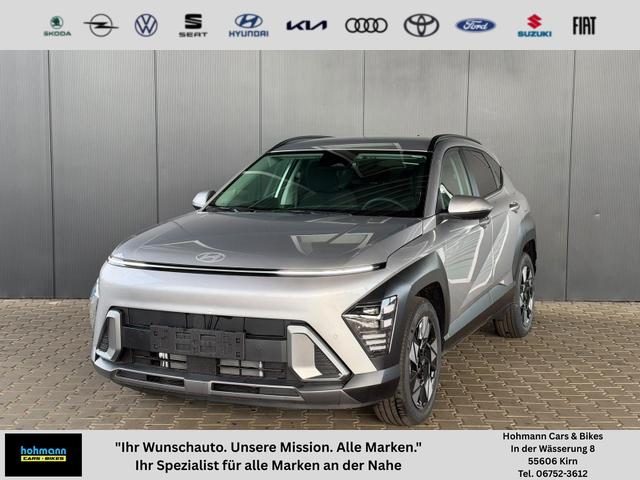 Hyundai KONA - Comfort Plus 1.6 T-GDI 2WD 7-DCT / PDC V&H + Kamera Sitz Lenkradheizung Navi LED Alu 18''