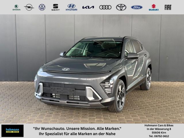 Hyundai KONA - Comfort Plus 1.6 T-GDI 2WD 7-DCT / PDC V&H + Kamera Sitz Lenkradheizung Navi LED Alu 18''