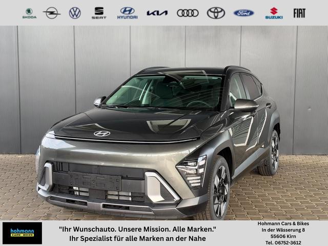 Hyundai KONA - Comfort Plus 1.6 T-GDI 2WD 7-DCT / PDC V&H + Kamera Sitz Lenkradheizung Navi LED Alu 18''