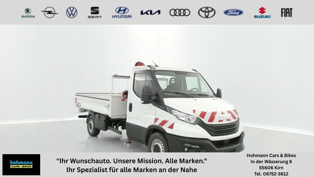 Iveco Daily - 35S14H 3750 Benne Alu JPM + Grue PK 2900