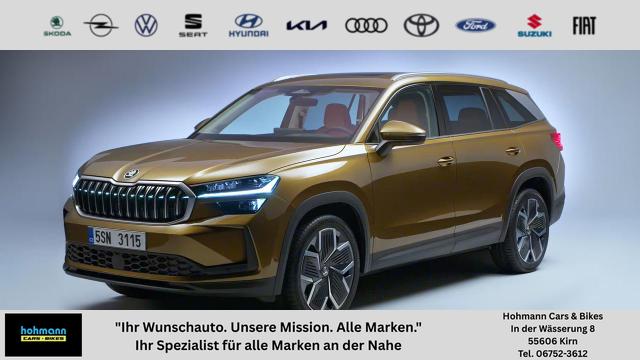 Skoda Kodiaq - Executive 1.5 TSI m-HEV Mild Hybrid 110 kW DSG, 4 Jahre Garantie, Sondermodell entdecken Sie die reichhaltige Ausstattung