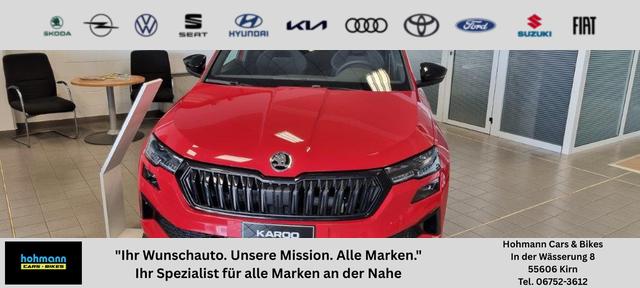 Skoda Karoq - Executive 1.5 TSI ACT 110 kW 6-Gang Das Sondermodell, entdecken Sie die reichhaltige Serienausstattung