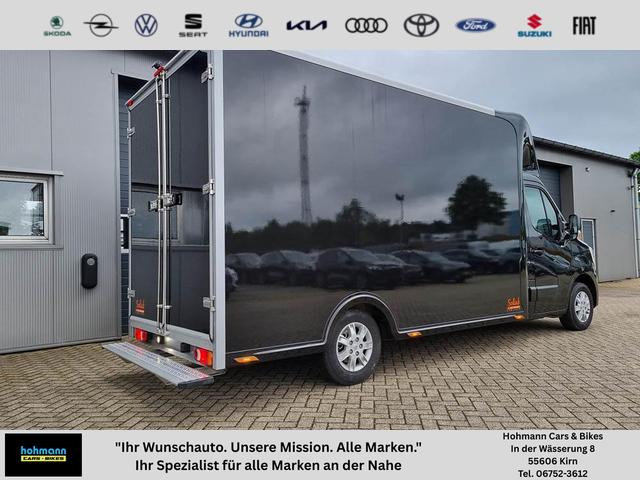 Renault Master Kastenwagen - Kofferaufbau 2.3 dCi 165PS 3,5t 3-Sitzer Klima Navi Rückf.Kamera Hecktüren 270° Innenraumverkleidung Laderaum 4100x2120