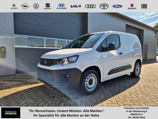 Peugeot Partner - 1.5 BlueHDI 102PS 2-Sitzer Navi AHK Klima Radio Apple CarPlay Android Auto Bluetooth DAB PDC v+h Rückf.Kamera Tempomat Ganzj.Reifen