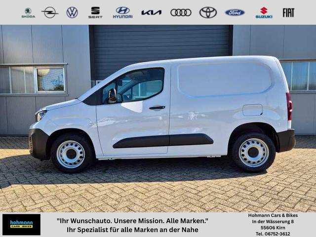 Peugeot Partner - 1.5 BlueHDI 102PS 2-Sitzer AHK Klima Radio Apple CarPlay Android Auto Bluetooth DAB PDC v+h Rückf.Kamera Tempomat Ganzj.Reifen