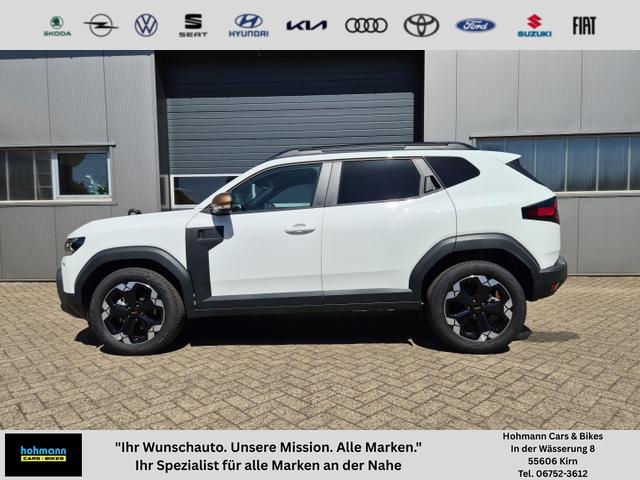 Dacia Duster - Extreme Hybrid 140PS Automatik 1.6 SCE 4x Kamera elektr.Parkbremse Teil-Leder Klimaautomatik Bluetooth Apple Carplay Android Auto PDC v+h 2xKeyless 18"LM