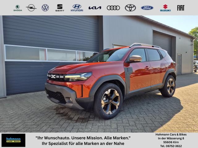 Dacia Duster - Extreme Hybrid 140PS Automatik 1.6 SCE Sitzheizung Klimaautomatik 4x Kamera elektr.Parkbremse Teil-Leder Bluetooth Apple Carplay Android Auto PDC v+h 2xKeyless 18-LM