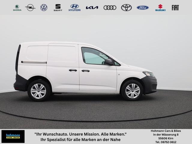 Volkswagen Caddy Cargo - Comfort 2.0 TDI 122PS 2-Sitzer AHK Navi Rückf.Kamera PDC v+h Klima VW-Radio Apple CarPlay Android Auto Hecktüren180º Schiebetür rechts Ganzjahresreifen