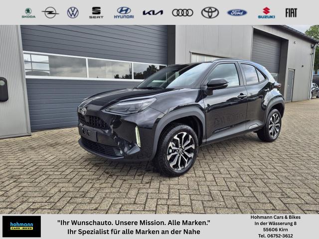 Toyota Yaris Cross - 1.5VVT-iE 130PS Automatik Teamplayer Klimaautomatik Sitzheizung Lenkradheizung PDC v+h Rückf.Kamera 17-LM abged.Scheiben 2xKeyless DAB+ Bluetooth Touchscreen Apple CarPlay Android Auto
