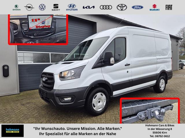 Ford Transit - L2H2 2.0 EcoBlue 165PS Trend Heckantrieb 3,5t 2-Sitzer AHK Sitzheizung Lenkradheizung Frontscheibe beheizb. Klimaautomatik PDC v+h Rückf.Kamera Bluetooth DAB Apple CarPlay Android Auto Tempomat Ganzj.Reifen