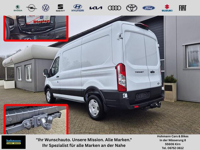 Ford Transit - L2H2 2.0 EcoBlue 165PS Trend Heckantrieb 3,5t 2-Sitzer AHK Sitzheizung Lenkradheizung Frontscheibe beheizb. Klimaautomatik PDC v+h Rückf.Kamera Bluetooth DAB Apple CarPlay Android Auto Tempomat Ganzj.Reifen
