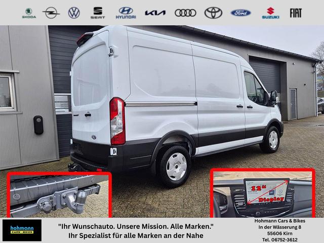 Ford Transit - L2H2 2.0 EcoBlue 165PS Trend Heckantrieb 3,5t 2-Sitzer AHK Sitzheizung Lenkradheizung Frontscheibe beheizb. Klimaautomatik PDC v+h Rückf.Kamera Bluetooth DAB Apple CarPlay Android Auto Tempomat Ganzj.Reifen