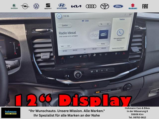 Ford Transit - L2H2 2.0 EcoBlue 165PS Trend Heckantrieb 3,5t 2-Sitzer AHK Sitzheizung Lenkradheizung Frontscheibe beheizb. Klimaautomatik PDC v+h Rückf.Kamera Bluetooth DAB Apple CarPlay Android Auto Tempomat Ganzj.Reifen