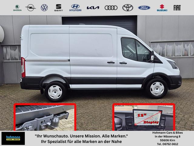 Ford Transit - L2H2 2.0 EcoBlue 130PS Trend 3,5t 2-Sitzer AHK Sitzheizung Lenkradheizung Frontscheibe beheizb. Klimaautomatik PDC v+h Rückf.Kamera Bluetooth DAB Apple CarPlay Android Auto Tempomat Ganzj.Reifen