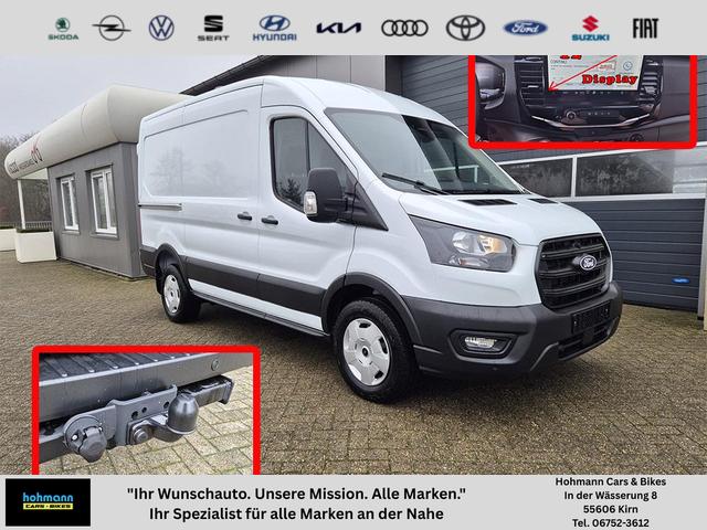 Ford Transit - L2H2 2.0 EcoBlue 130PS Trend 3,5t 3-Sitzer AHK Sitzheizung Lenkradheizung Frontscheibe beheizb. Klimaautomatik Bluetooth DAB Apple CarPlay Android Auto PDC v+h Rückf.Kamera Tempomat