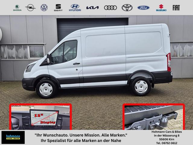Ford Transit - L2H2 2.0 EcoBlue 130PS Trend 3,5t 3-Sitzer AHK Sitzheizung Lenkradheizung Frontscheibe beheizb. Klimaautomatik PDC v+h Rückf.Kamera Bluetooth DAB Apple CarPlay Android Auto Tempomat Ganzj.Reifen