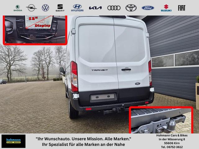 Ford Transit - L2H2 2.0 EcoBlue 130PS Trend 3,5t 3-Sitzer AHK Sitzheizung Lenkradheizung Frontscheibe beheizb. Klimaautomatik PDC v+h Rückf.Kamera Bluetooth DAB Apple CarPlay Android Auto Tempomat Ganzj.Reifen