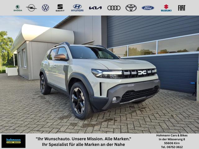 Dacia Duster - Extreme 4x4 130PS 1.2 TCe 4x Kamera Lenkradheizung Sitzheizung Klimaautomatik Teil-Leder elektr.Parkbremse Bluetooth Apple Carplay Android Auto PDC v+h 2xKeyless 18-LM Ganzj.Reifen