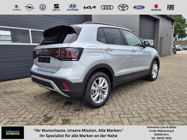Volkswagen T-Cross - 1.0 TSI 116PS DSG Life LED-Matrix-Scheinwerfer Klimaautomatik Sitzheizung PDC Rückf.Kamera 17-LM abged.Scheiben 2xKeyless DAB+ Bluetooth Touchscreen Apple CarPlay Android Auto