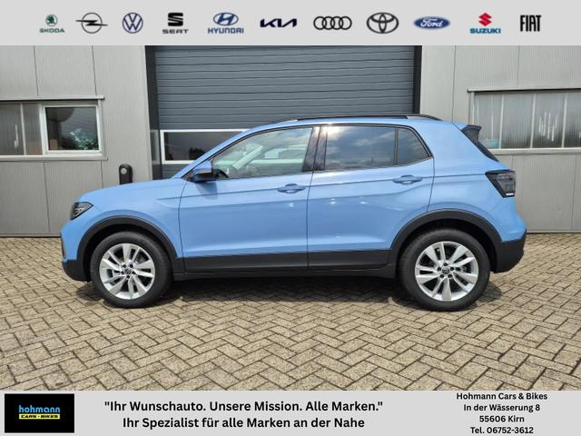 Volkswagen T-Cross - 1.0 TSI 116PS DSG Life LED-Matrix-Scheinwerfer Klimaautomatik Sitzheizung PDC Rückf.Kamera 17-LM abged.Scheiben 2xKeyless DAB+ Bluetooth Touchscreen Apple CarPlay Android Auto