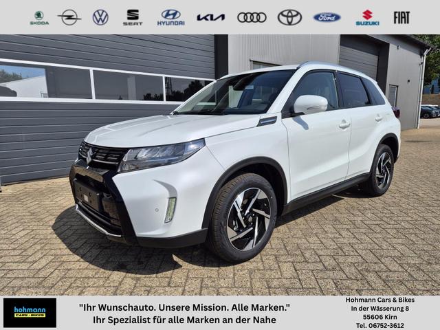 Suzuki Vitara - 1.4 Boosterjet 129PS Hybrid Comfort+ Teilleder mit Alcantara Navi Klimaautomatik Sitzheizung ACC PDC v+h Rückf.Kamera Suzuki-Radio Apple CarPlay Android Auto Touchscreen 2xKeyless 17-LM