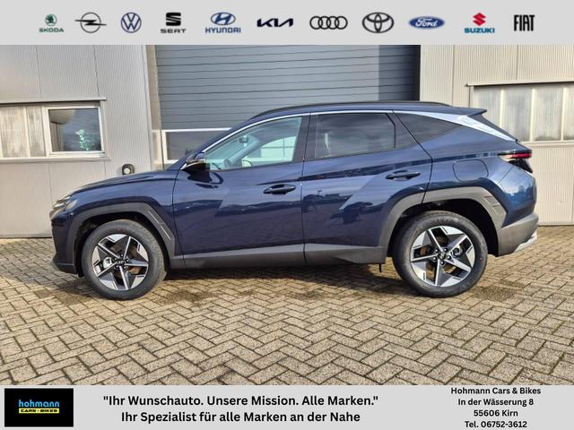 Hyundai TUCSON - Trend 1.6 T-GDI 150PS Automatik TZ 2026 Teil-Leder Sitzheizung v+h Lenkradheizung Klimaautomatik Navi Touchscreen DAB+ Apple CarPlay + Android Auto PDC R&uuml;ckf.-Kamera Matrix-LED-Scheinw.